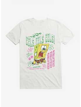SpongeBob SquarePants Eels Eels Eels T-Shirt, WHITE, hi-res