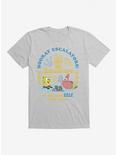 SpongeBob SquarePants Hooray Escalators T-Shirt, HEATHER GREY, hi-res