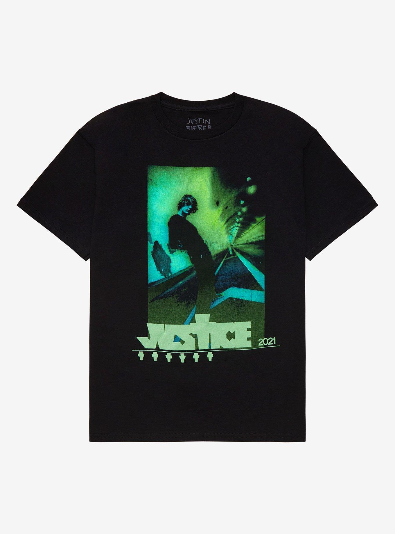Justin Bieber Justice Girls T-Shirt, BLACK, hi-res