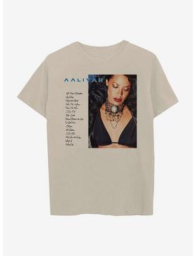 Aaliyah Aaliyah célèbre chanteur album Men's Black T-Shirt à Manches Longues Taille S-3XL
