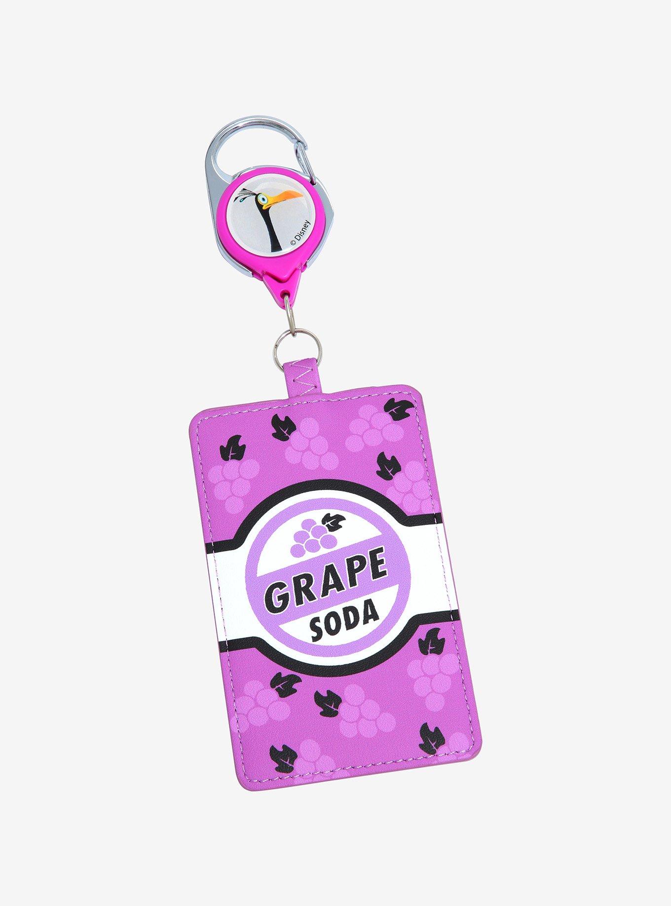 Disney Pixar Up Grape Soda Retractable Lanyard - BoxLunch Exclusive, , hi-res