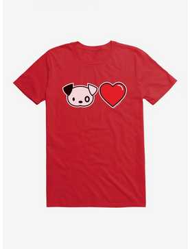 It's Pooch Heart T-Shirt, , hi-res