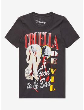Disney 101 Dalmatians Cruella De Vil Retro Women’s T-Shirt - BoxLunch Exclusive , , hi-res