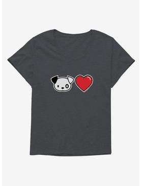 It's Pooch Heart Girls T-Shirt Plus Size, , hi-res