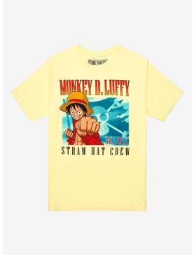 One Piece Monkey D. Luffy Character Panel Women's T-Shirt - BoxLunch Exclusive, , hi-res