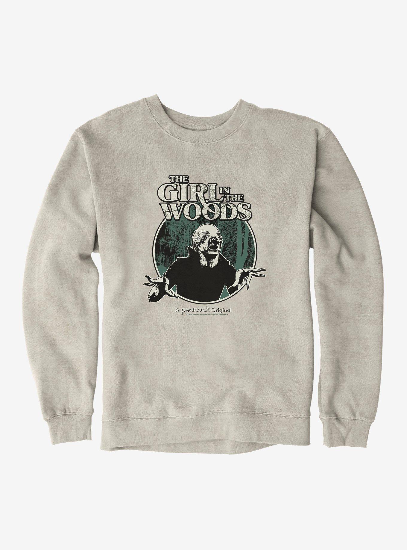 Peacock TV Girl In The Woods Brute Sweatshirt, , hi-res