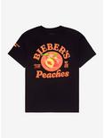 Justin Bieber Peaches Girls T-Shirt, BLACK, hi-res