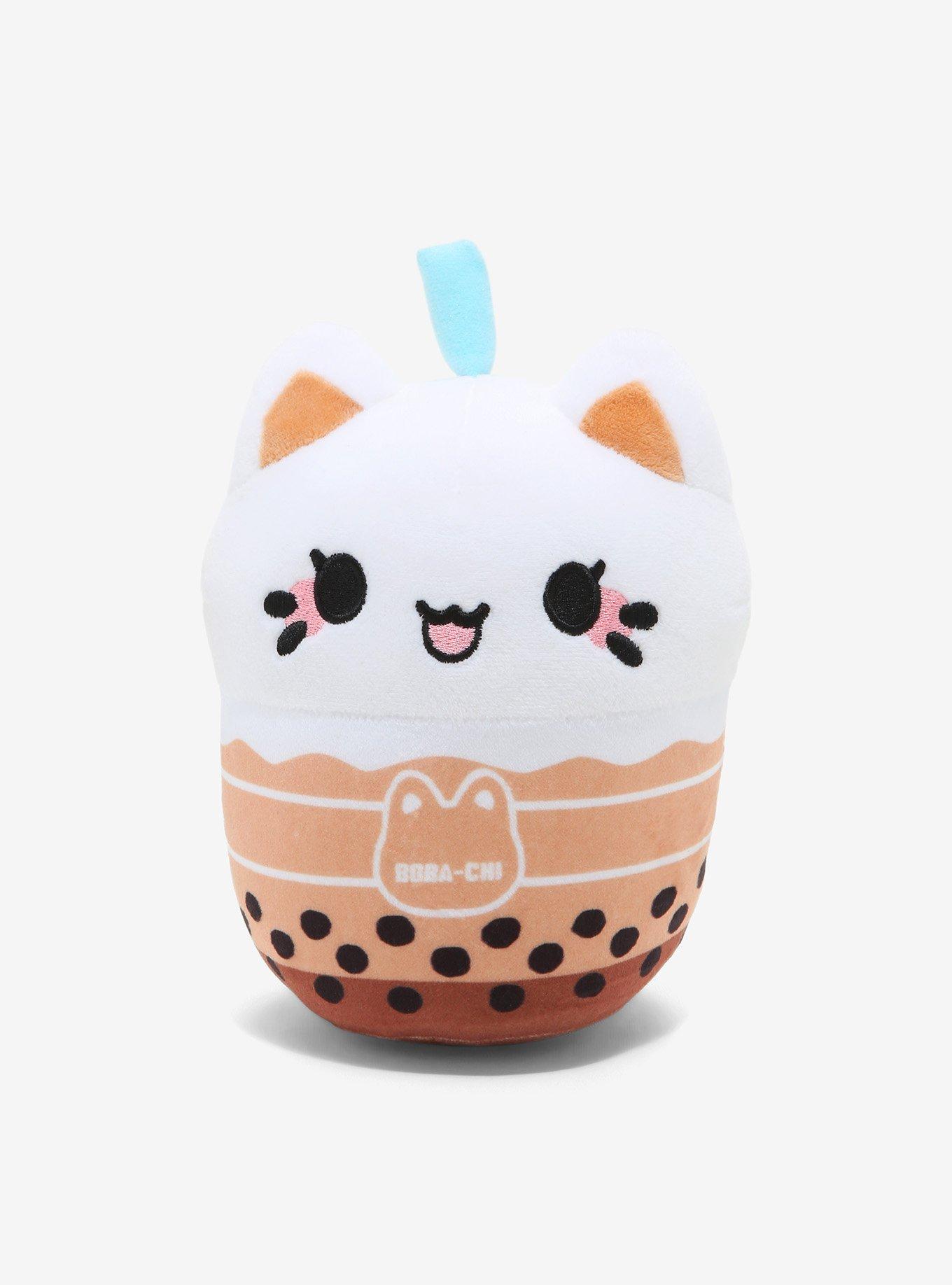Tasty Peach Boba Milk Tea Meowchi Plush Hot Topic Exclusive | Hot Topic