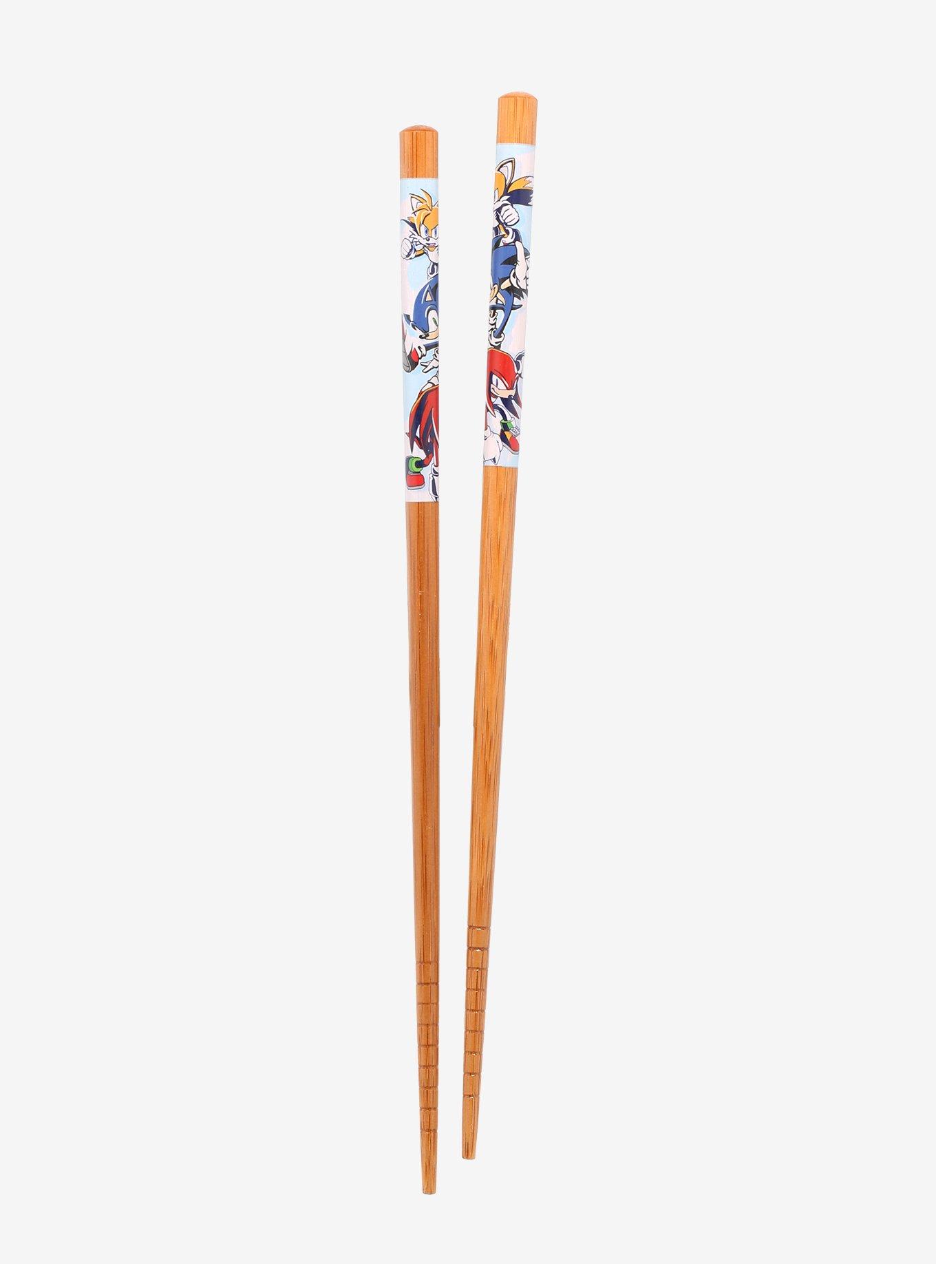 Sonic The Hedgehog Trio Bamboo Chopsticks, , hi-res