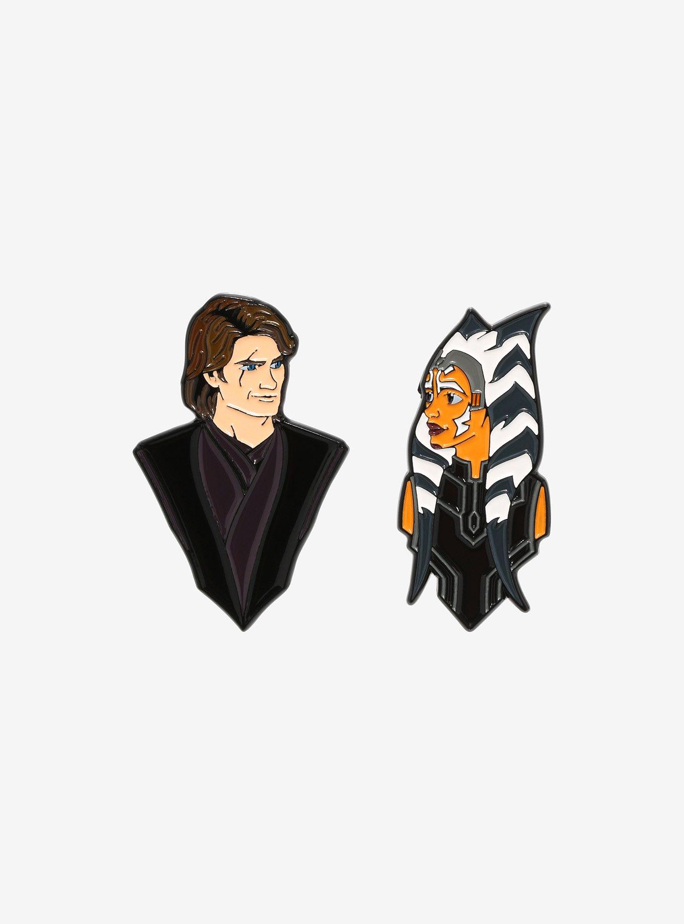 Her Universe Star Wars Anakin & Ahsoka Enamel Pin Set, , hi-res