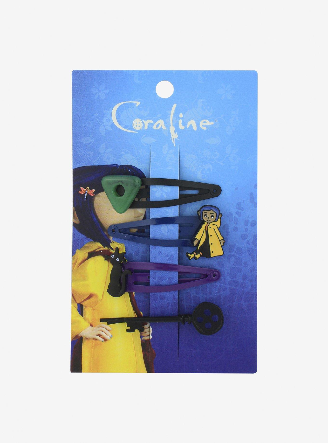 Coraline Seeing Stone Key Hair Clip Set