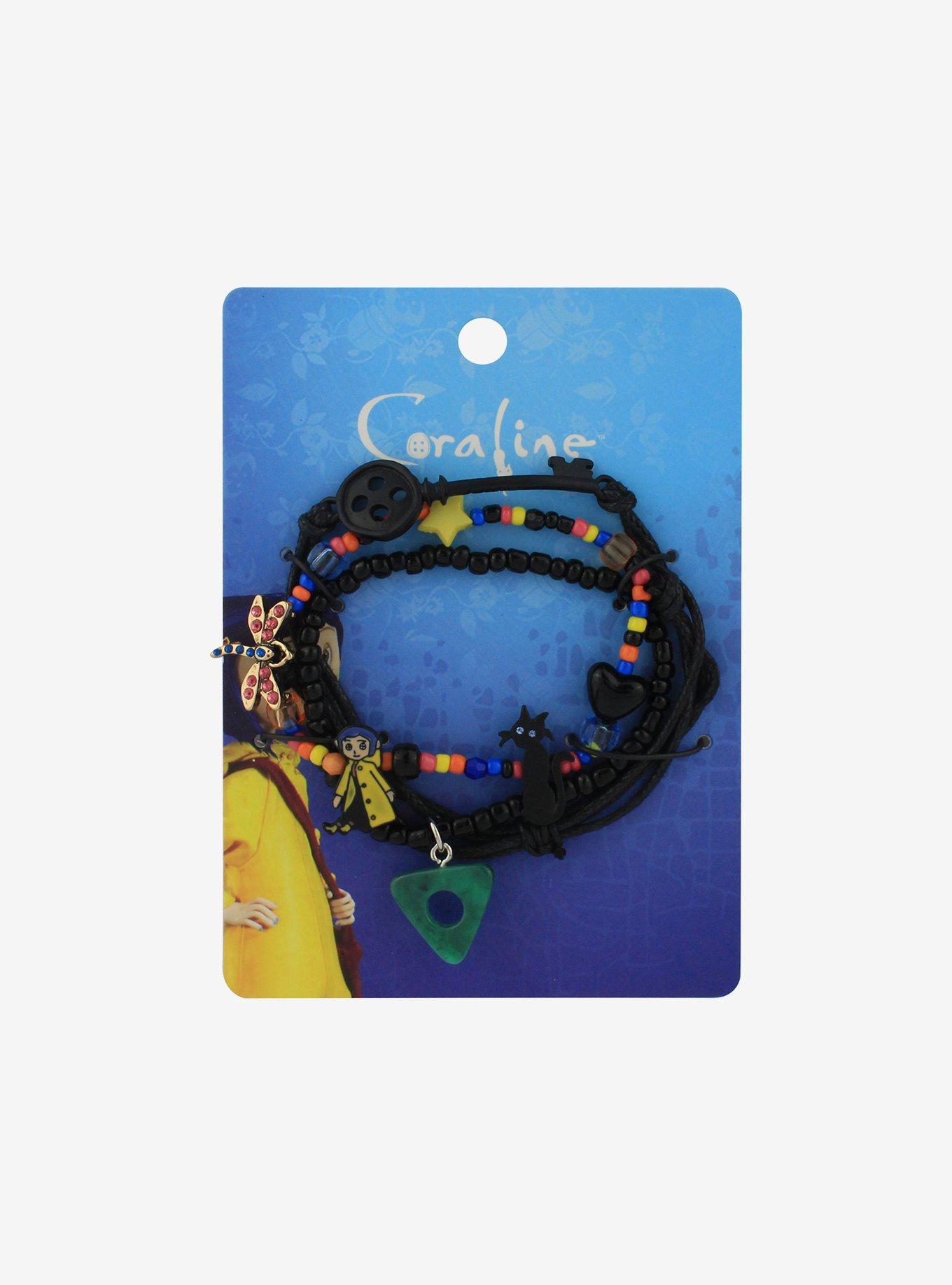 Coraline Icon Beaded Bracelet Set, , hi-res