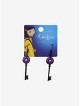 Coraline Key Drop Earrings, , hi-res