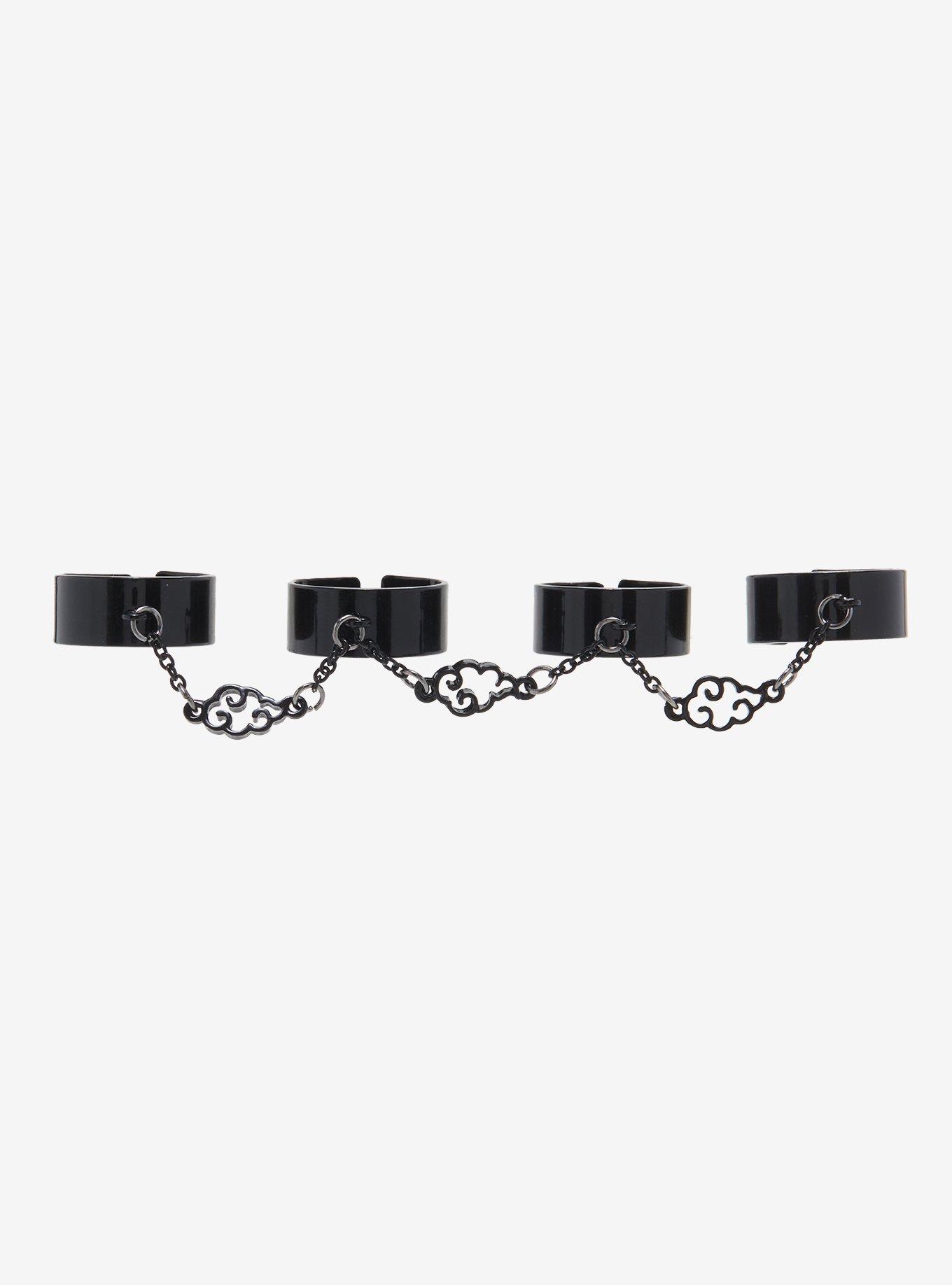 Naruto Shippuden Akatsuki Clouds Hand Ring, , hi-res