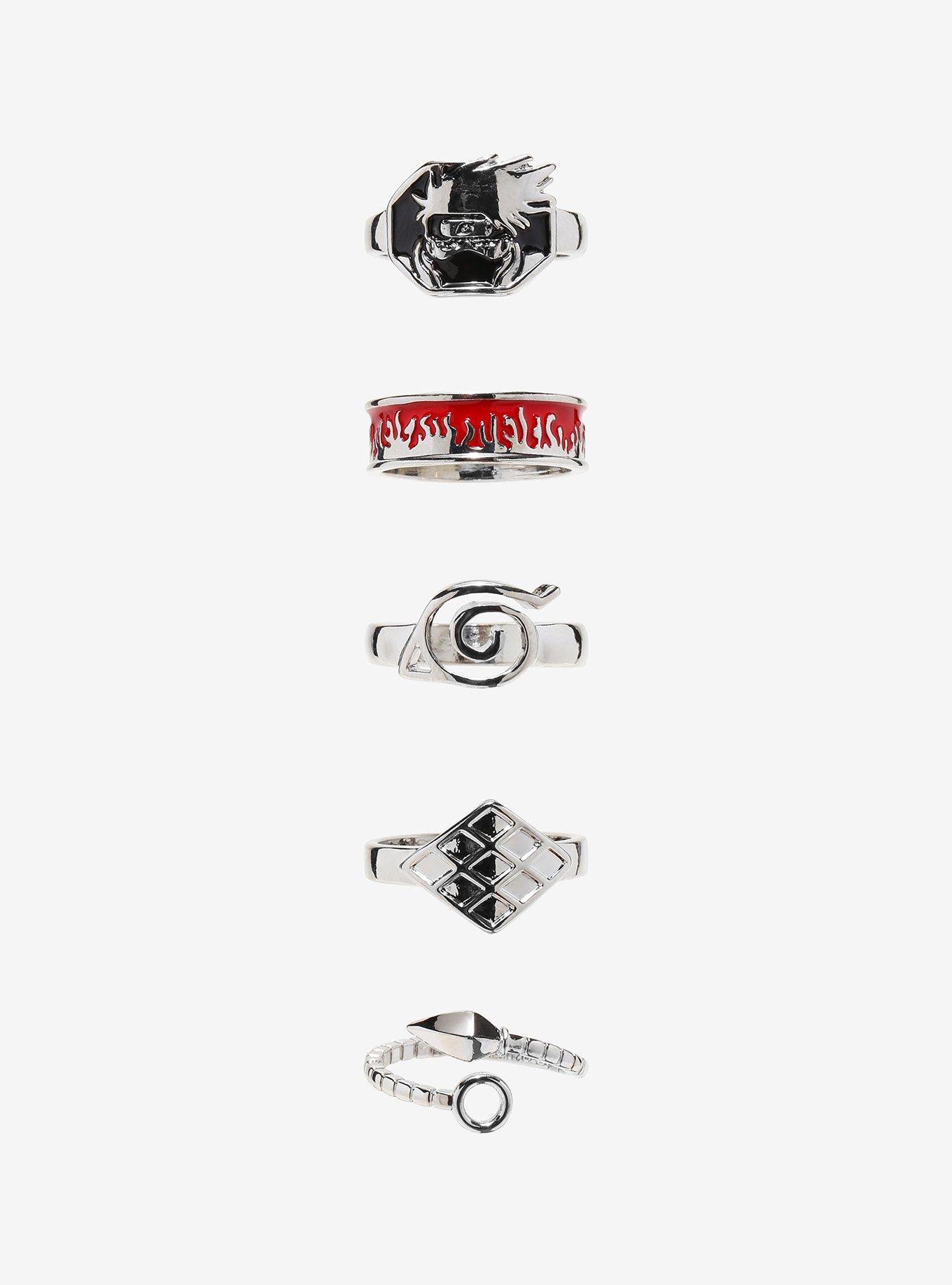 Naruto Shippuden Kakashi Ring Set, , hi-res