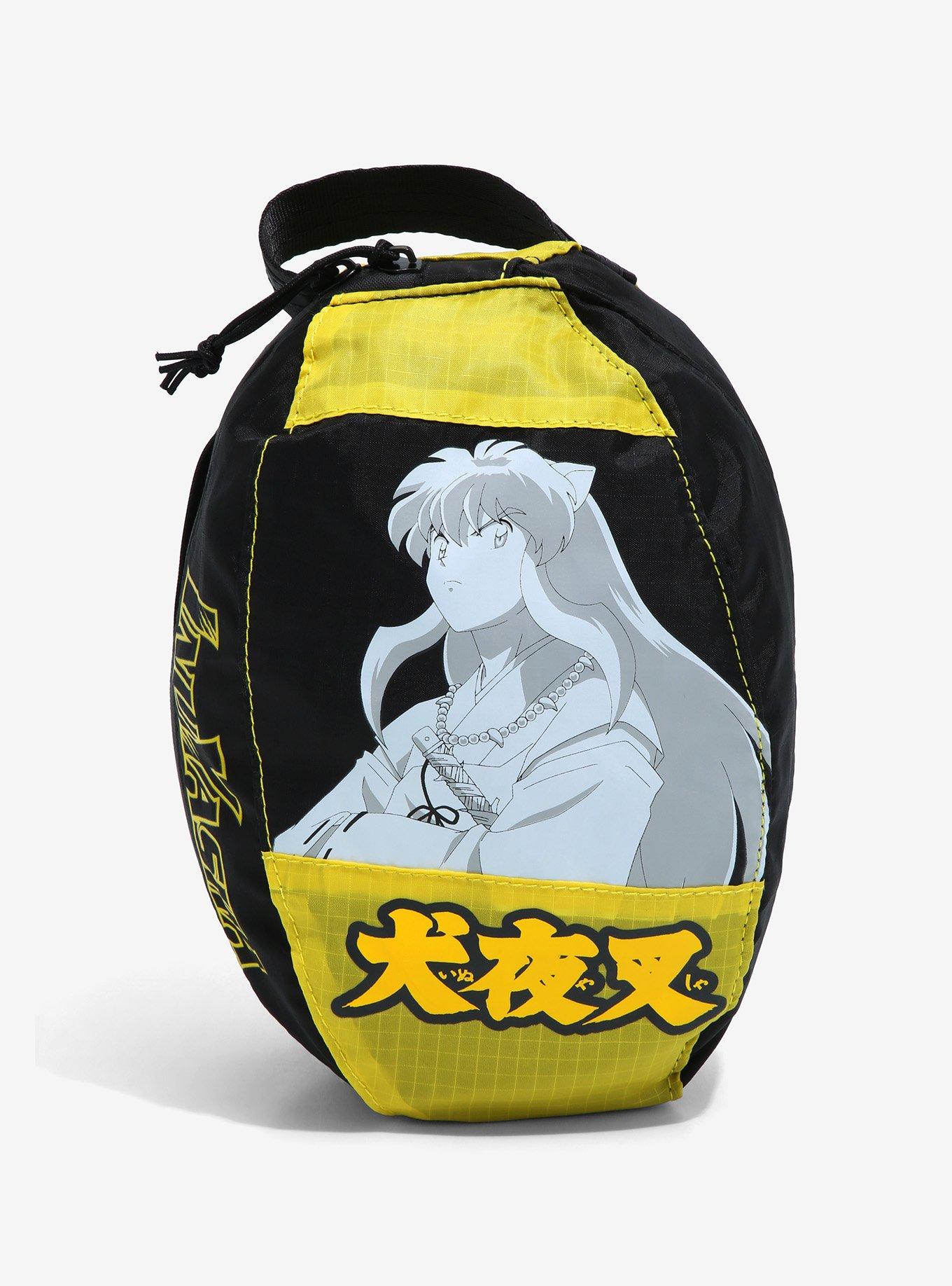 InuYasha Tonal Portrait Toiletries Bag - BoxLunch Exclusive, , hi-res