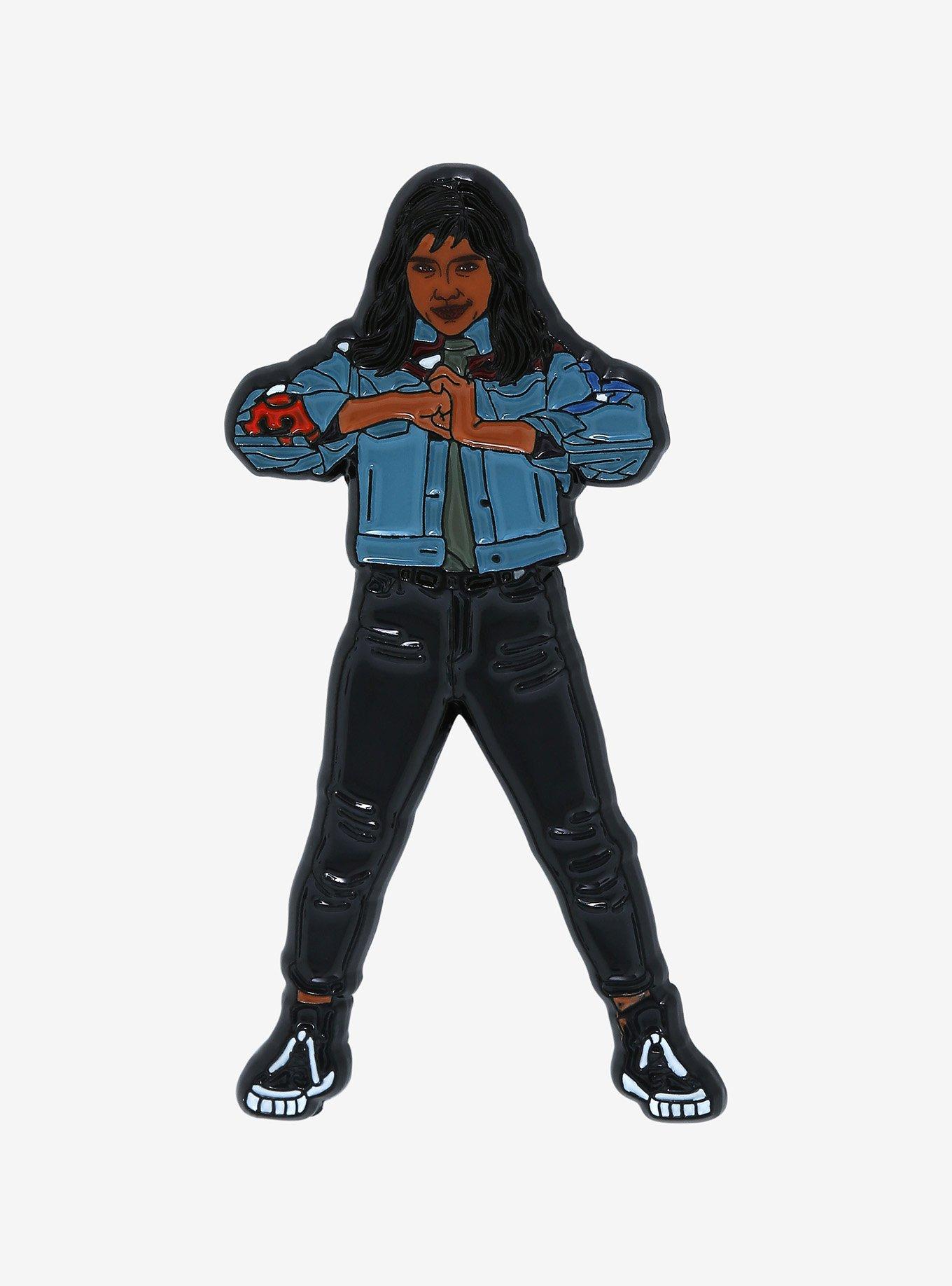 Marvel Doctor Strange in the Multiverse of Madness America Chavez Portrait Enamel Pin, , hi-res