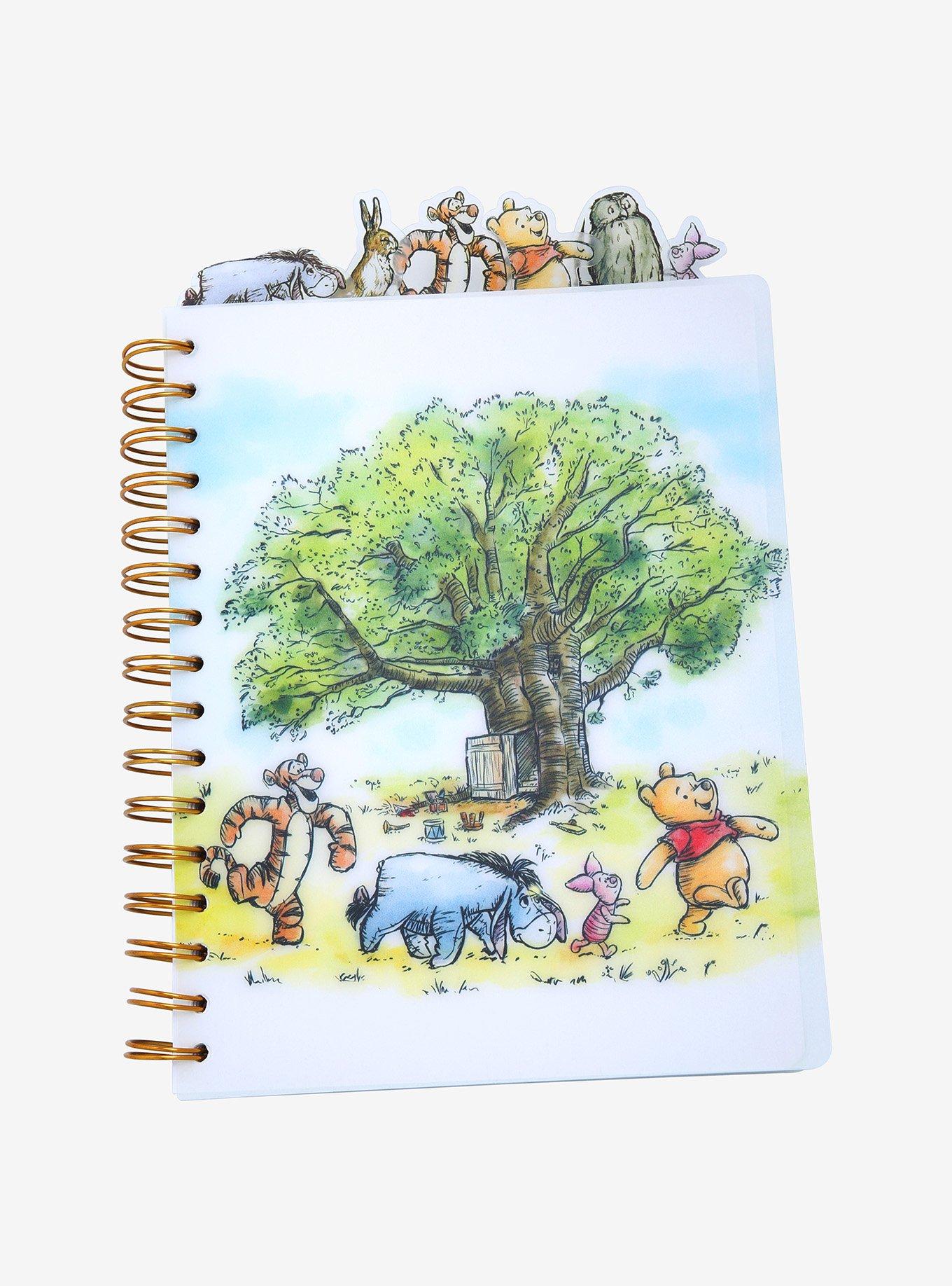 Disney Winnie The Pooh Vintage Tabbed Journal | Hot Topic