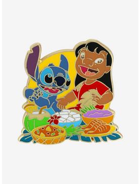 Disney Lilo & Stitch Feast Enamel Pin - BoxLunch Exclusive, , hi-res