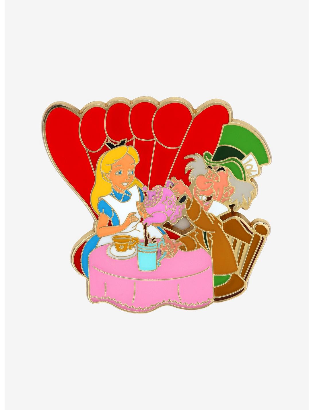 Disney Alice in Wonderland Mad Tea Party Enamel Pin - BoxLunch Exclusive, , hi-res