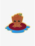 Loungefly Marvel Guardians of the Galaxy Baby Groot Tube Float Enamel Pin - BoxLunch Exclusive, , hi-res