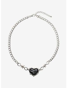 Universal Monsters The Bride Of Frankenstein Couple Chain Choker, , hi-res