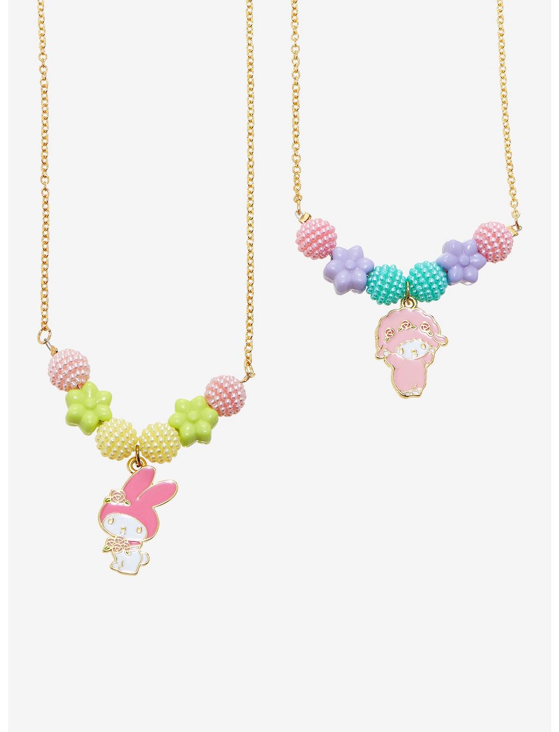 My Melody & My Sweet Piano Best Friend Necklace Set, , hi-res