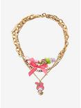 My Melody Bow Charm Necklace Set, , hi-res