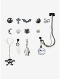 The Nightmare Before Christmas Jack Icons Mismatch Earring Set, , hi-res