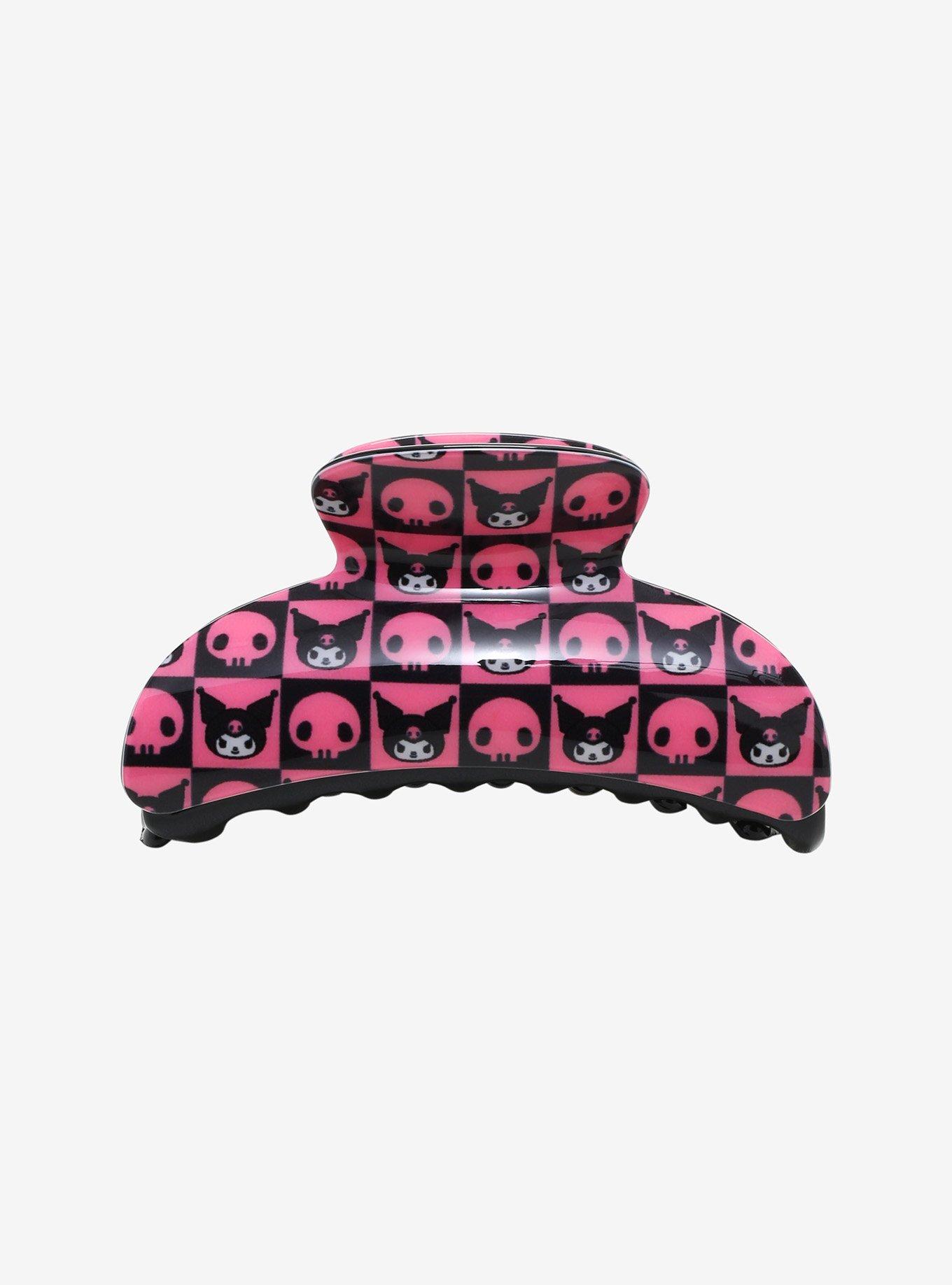 Kuromi Skull Hair Clip, , hi-res