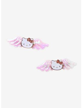Hello Kitty Angel Wing Hair Clip Set, , hi-res