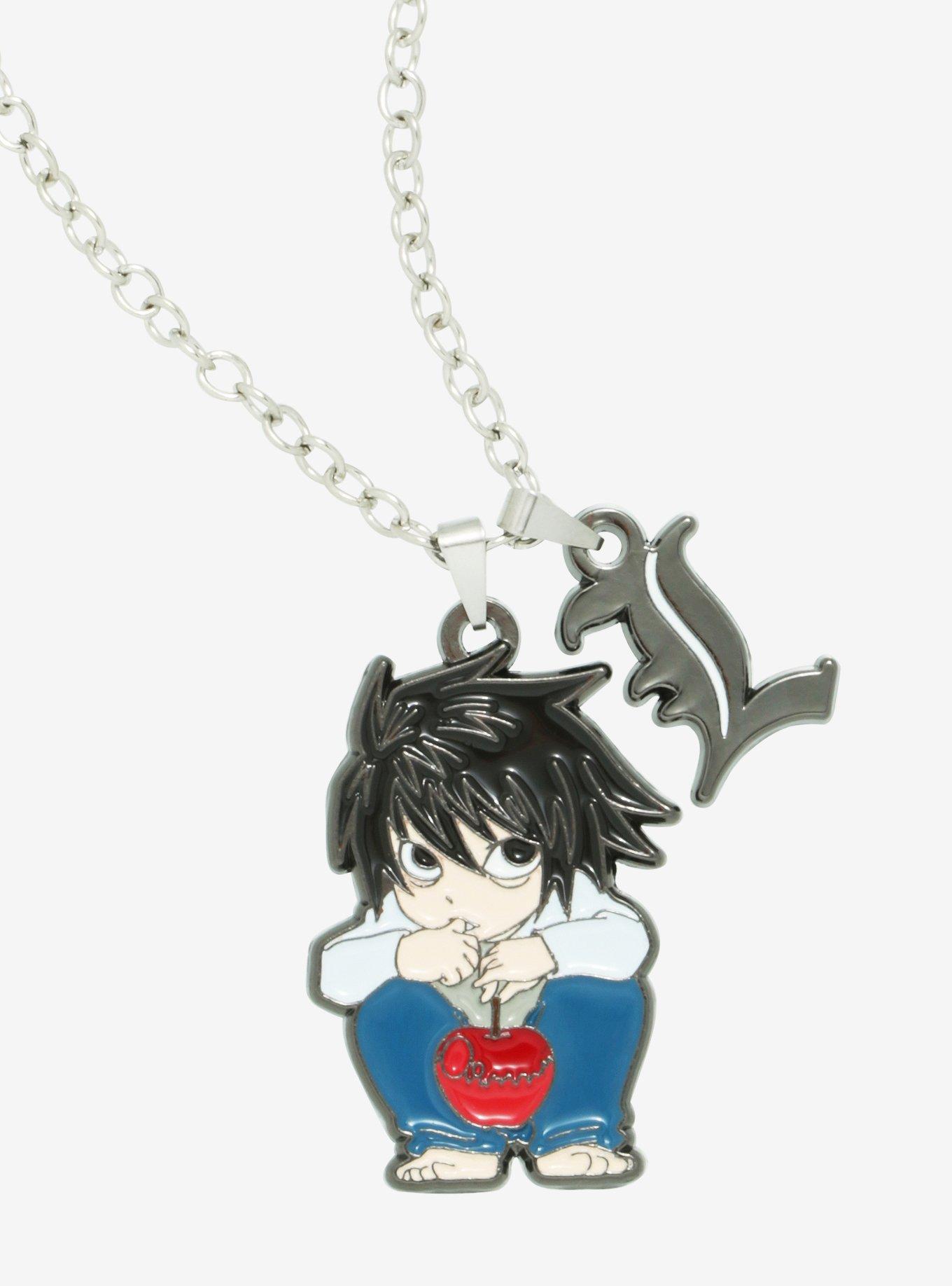 Death Note Chibi L Pendant Necklace, , hi-res