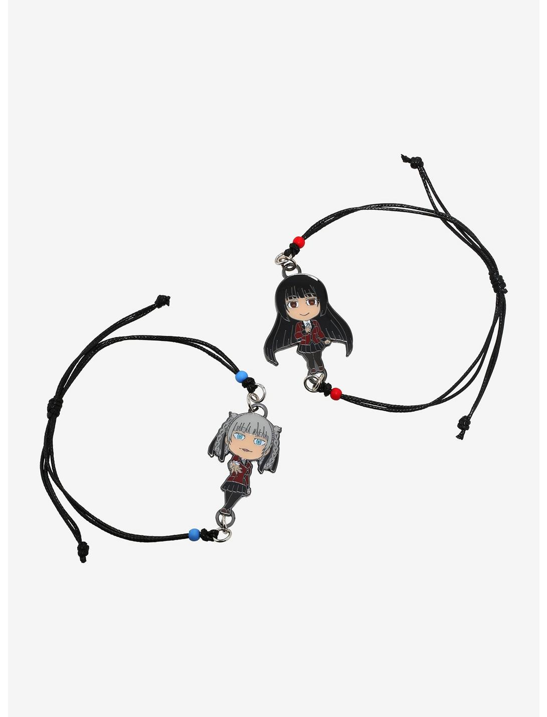 Kakegurui Yumeko & Kirari Best Friend Cord Bracelet Set, , hi-res