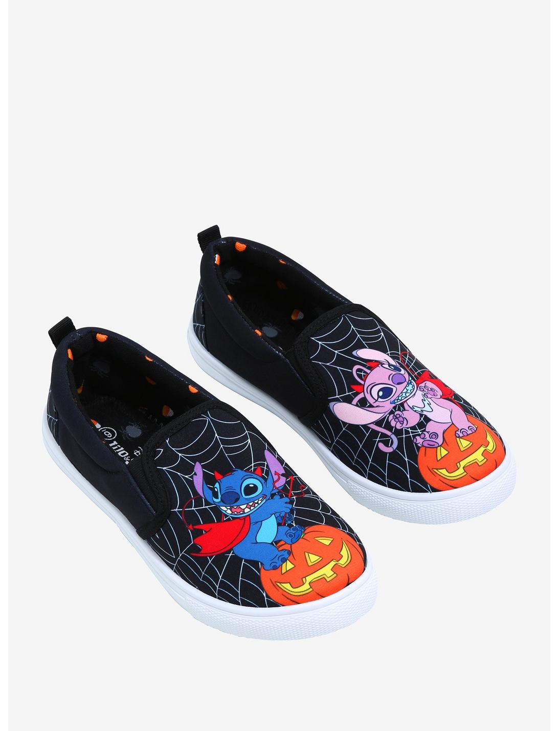 Disney Lilo & Stitch Halloween Angel & Stitch Slip-On Sneakers, MULTI, hi-res