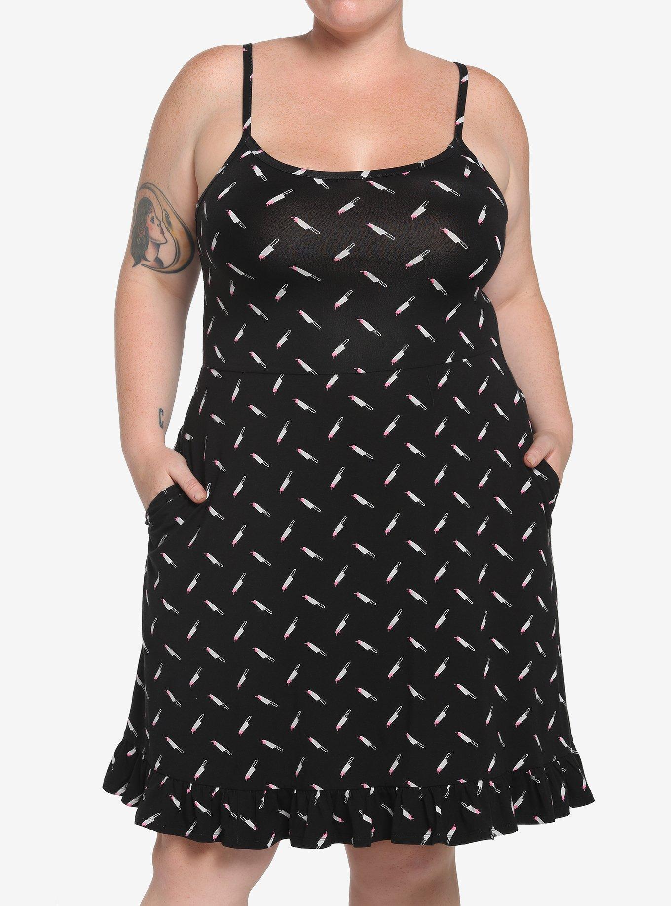 Bloody Knife Dress Plus Size, , hi-res