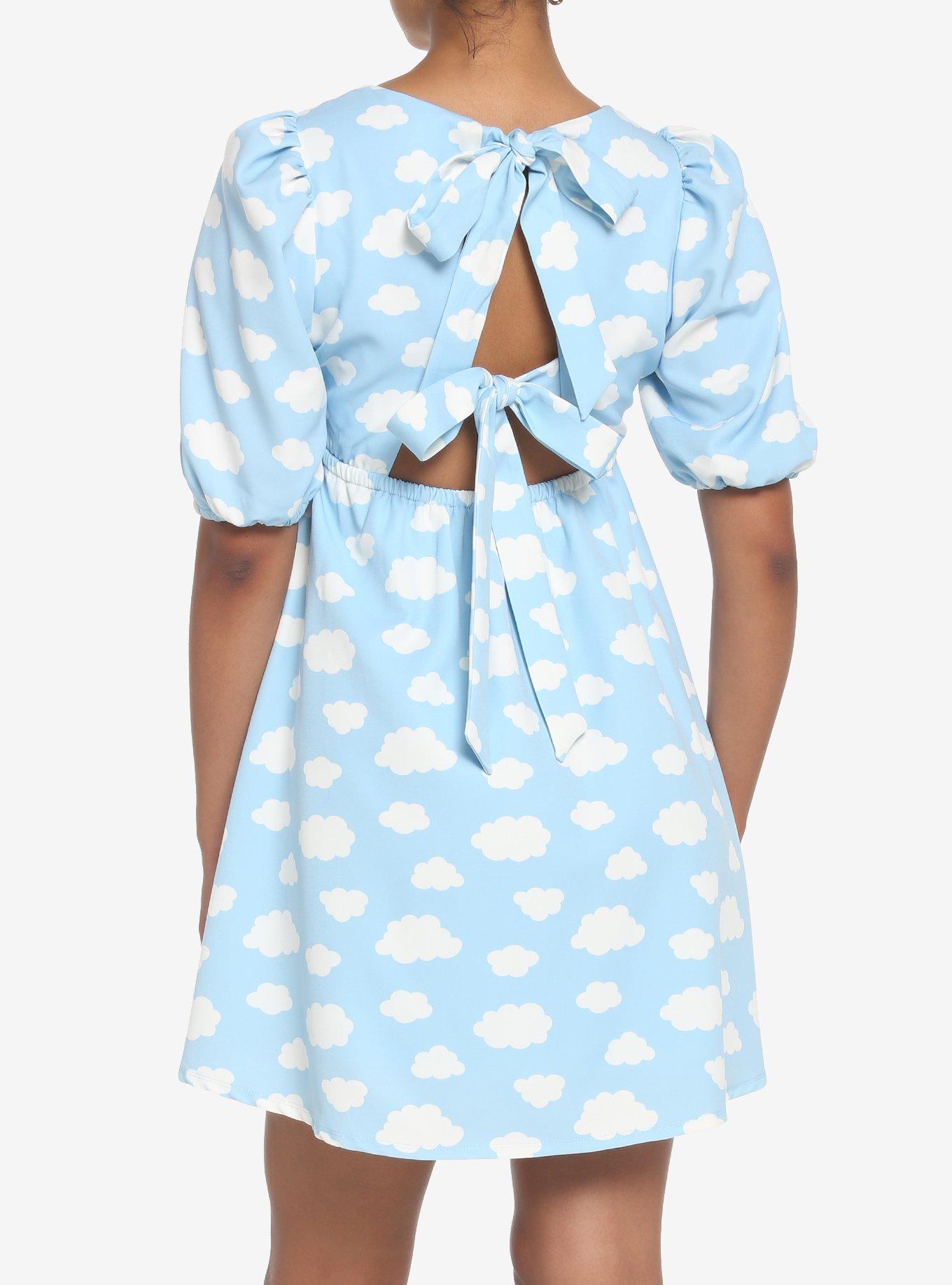 hot topic blue dress