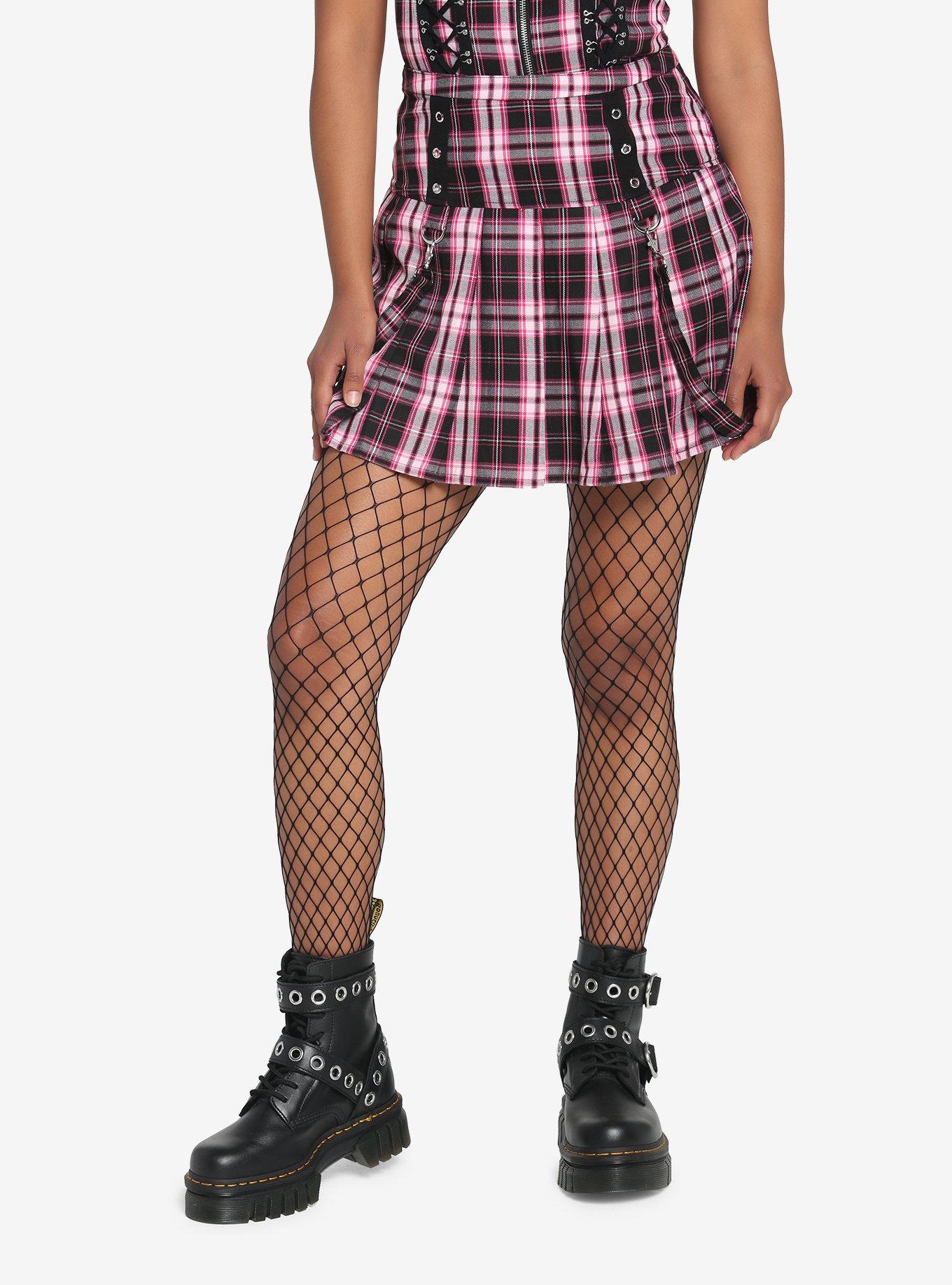 Plaid skirt hot outlet topic