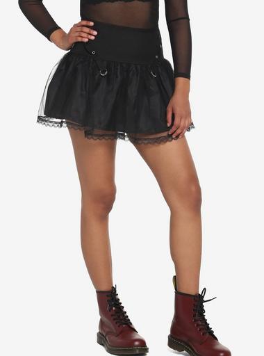スカート POPPY TULLE BALLOON MINI SKIRT BLACK balloon mini skirt @yuhei_mukai ¥33000 tax in
