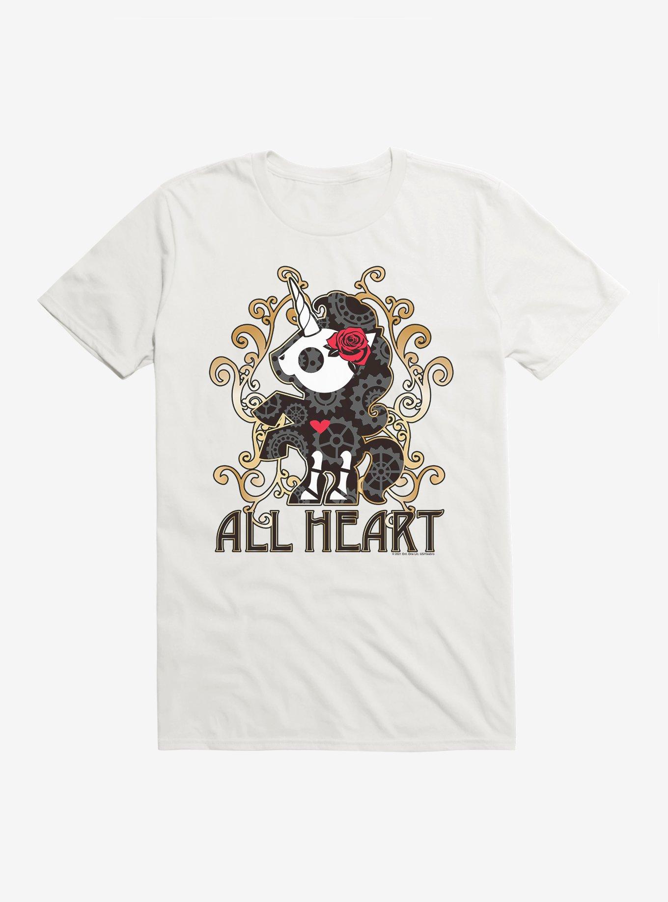 Skelanimals Bonita All Heart T-Shirt, WHITE, hi-res