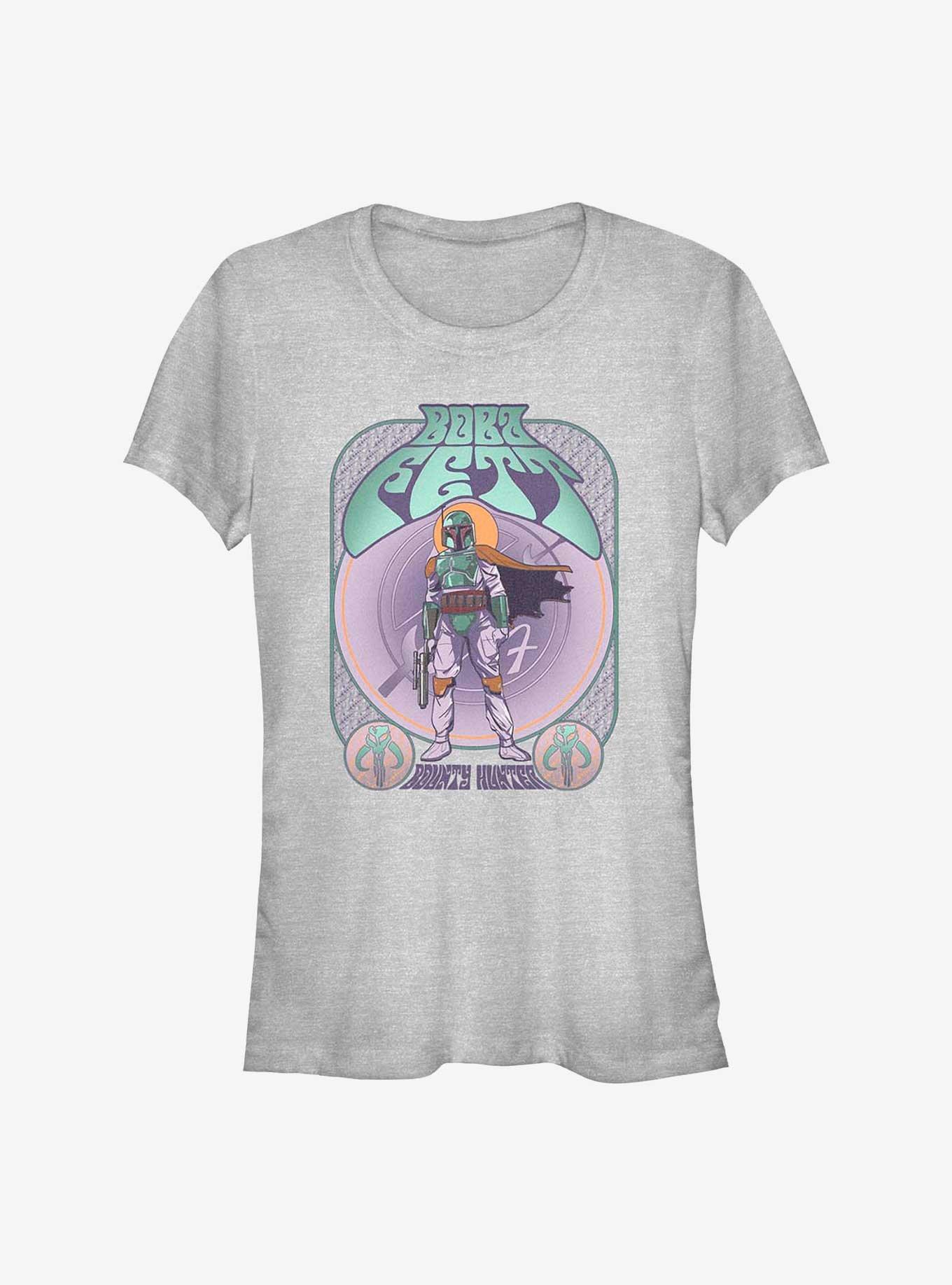 Star Wars Boba Fett Gig Girl's T-Shirt, ATH HTR, hi-res