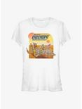 Star Wars Droid Sunset Girl's T-Shirt, WHITE, hi-res