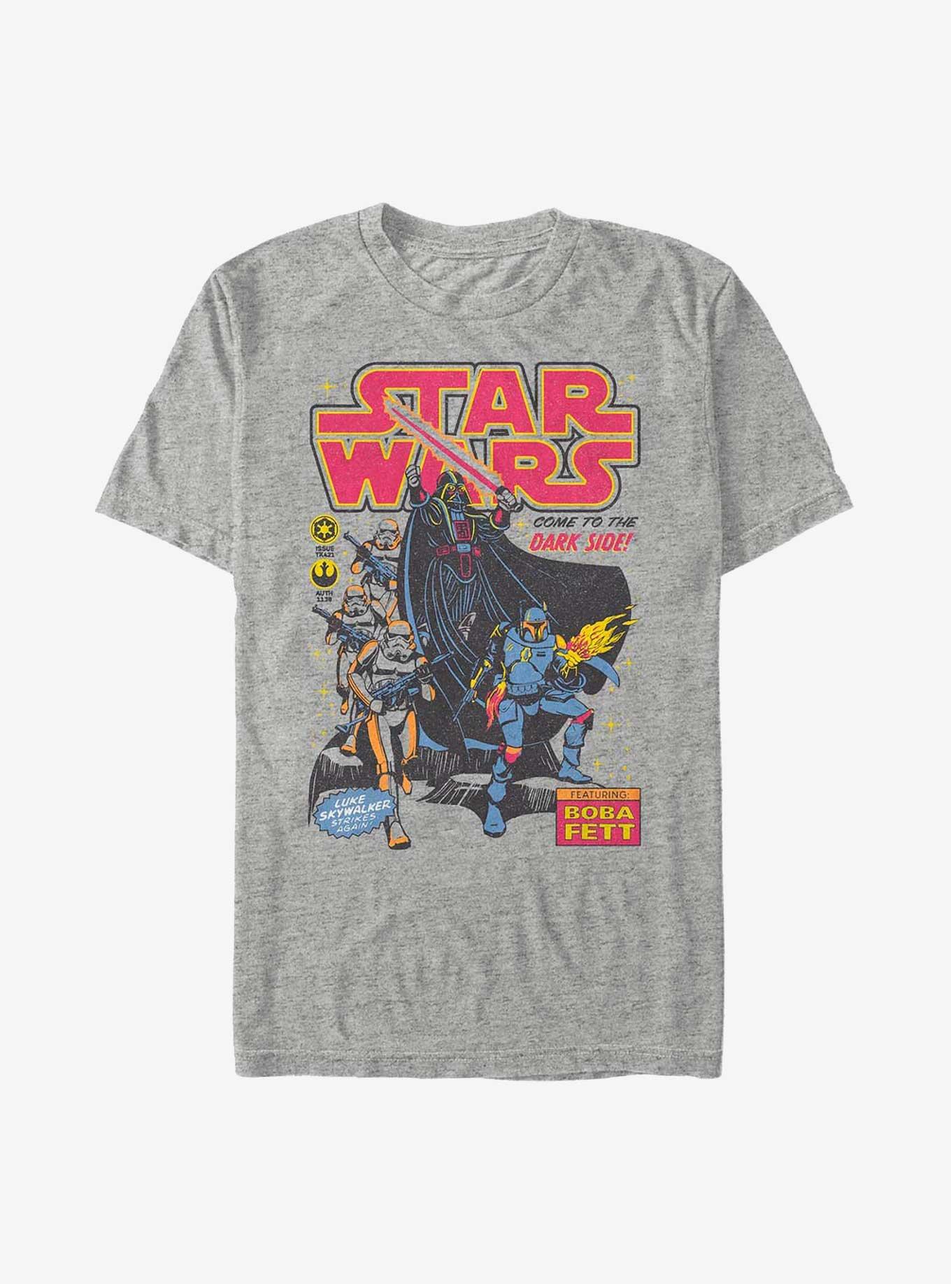 Star Wars Pop Comic T-Shirt, ATH HTR, hi-res