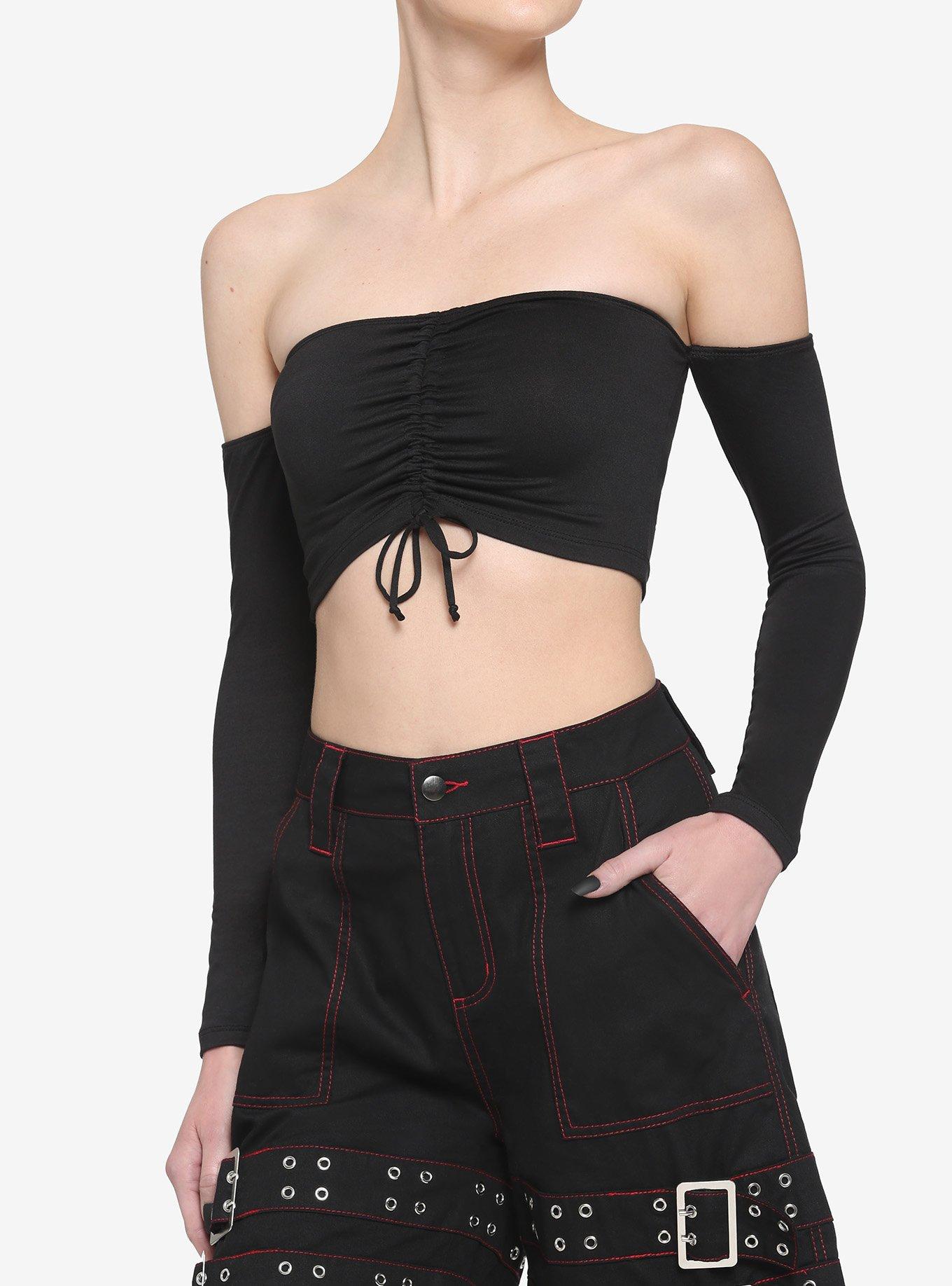 [BADBLOOD]◆韓国大人気◆ Classic Off Shoulder Top Black MUSINSA | BADBLOOD Royal Classic Off Shoulder Top - Black