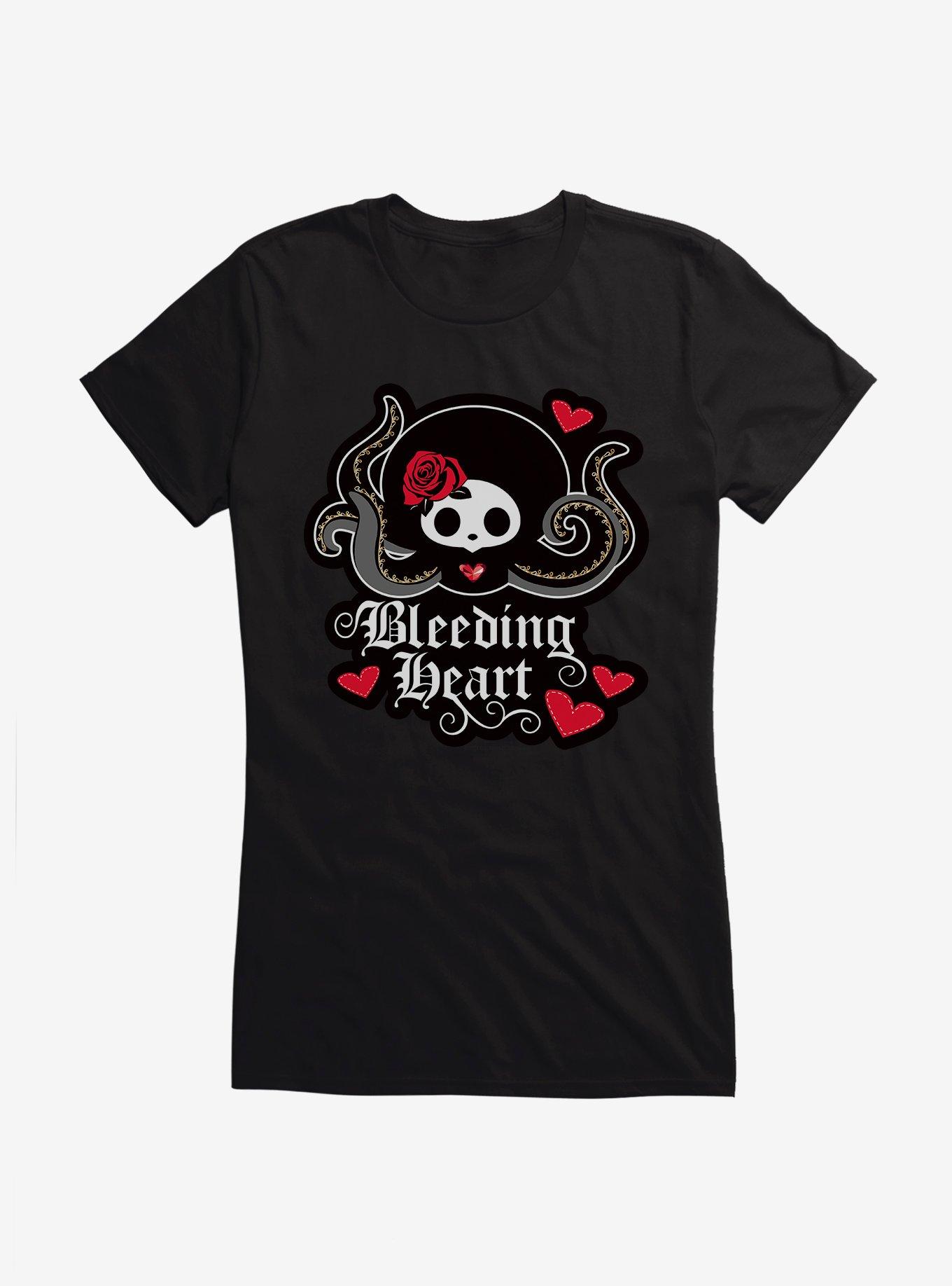 Skelanimals Bleeding Heart Girls T-Shirt