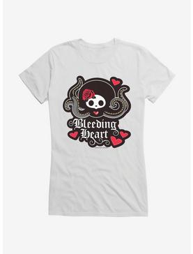 Skelanimals Bleeding Heart Girls T-Shirt, WHITE, hi-res