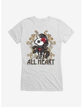 Skelanimals Bonita All Heart Girls T-Shirt, WHITE, hi-res