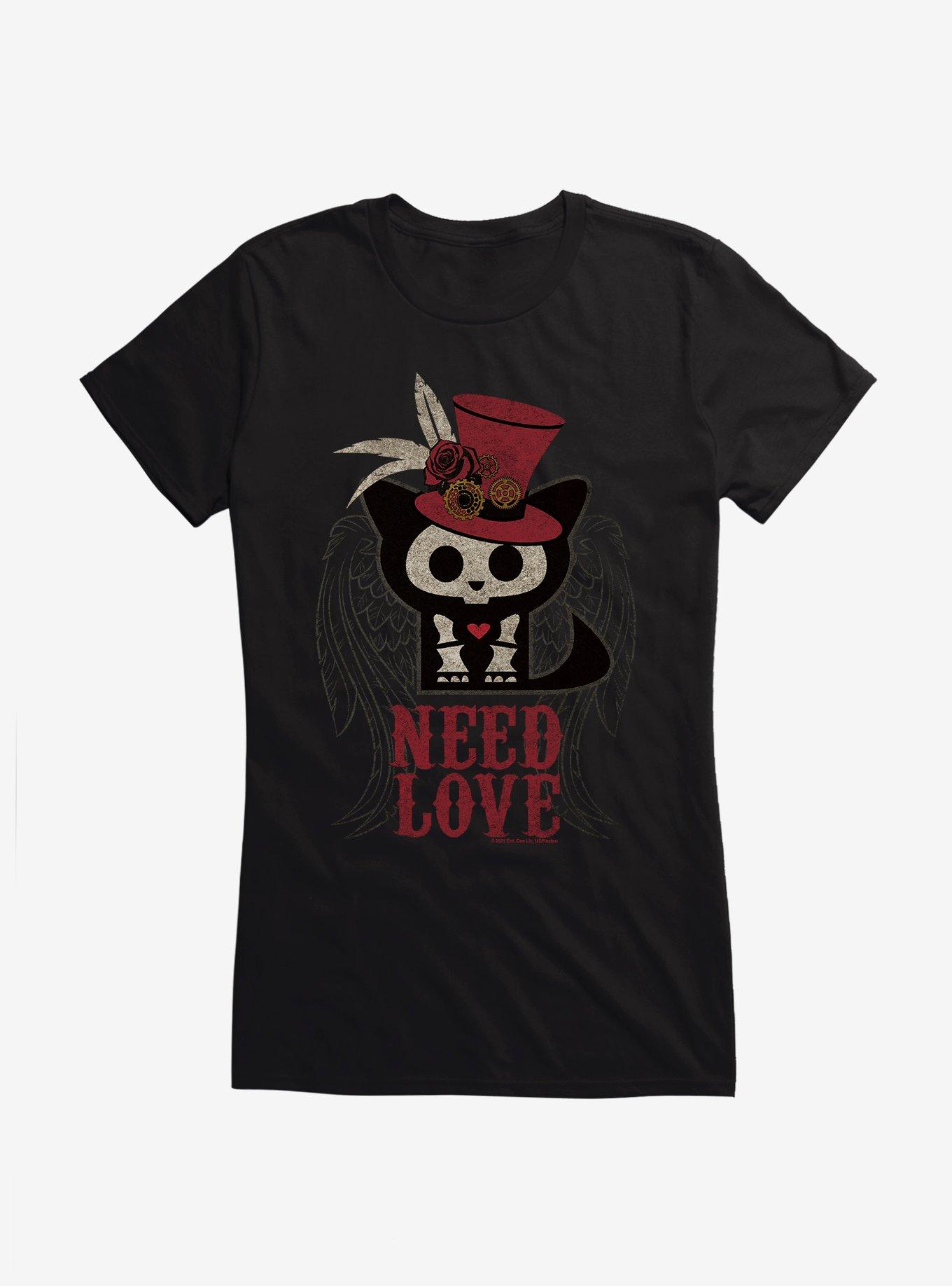 Skelanimals Kit Need Love Girls T-Shirt