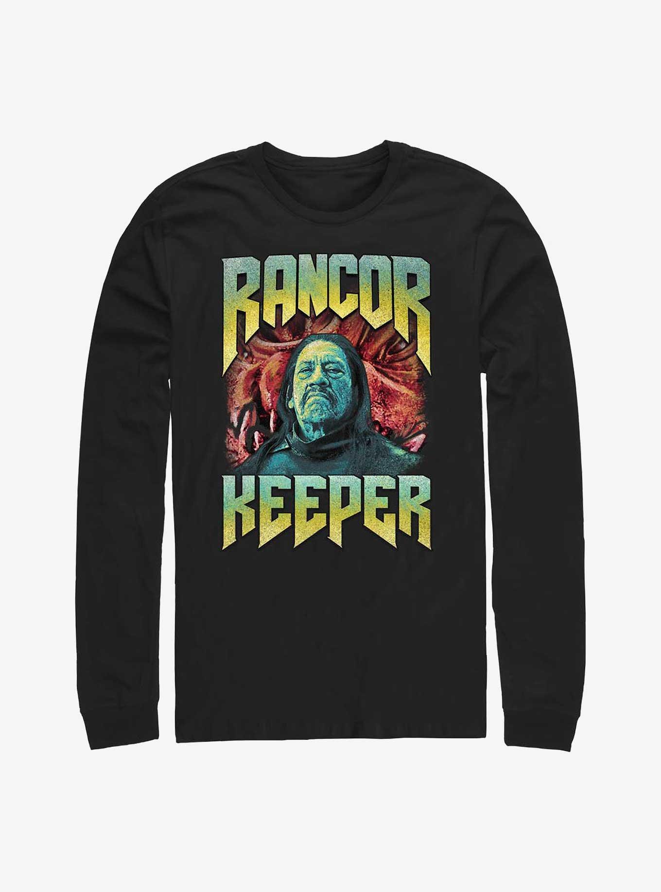 Star Wars Book Of Boba Fett Rancor Keeper Long-Sleeve T-Shirt, BLACK, hi-res