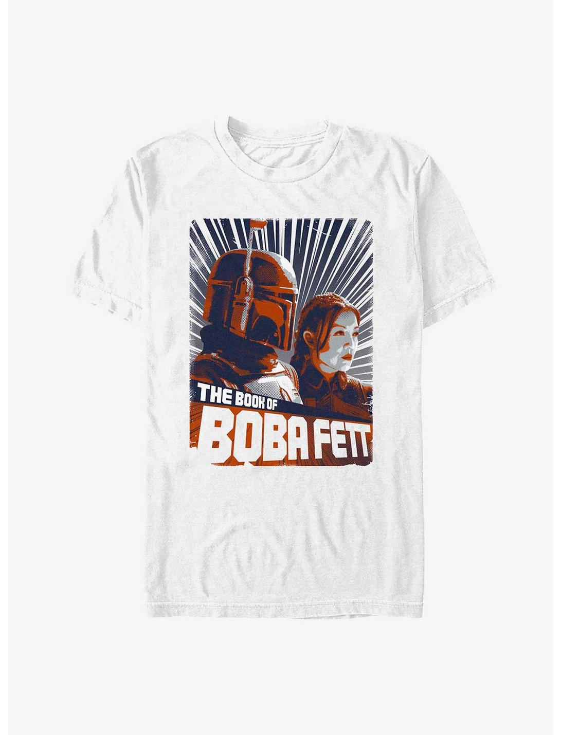 Star Wars Book Of Boba Fett Legends Of The Sand T-Shirt, WHITE, hi-res
