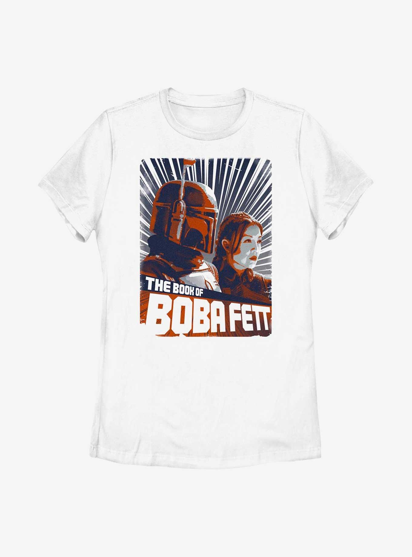 Star Wars Book Of Boba Fett Legends Of The Sand Womens T-Shirt, , hi-res